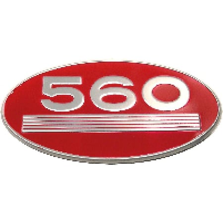 Aftermarket R4424 Number Emblem Fits IH  Fits FARMALL R4424-RIL